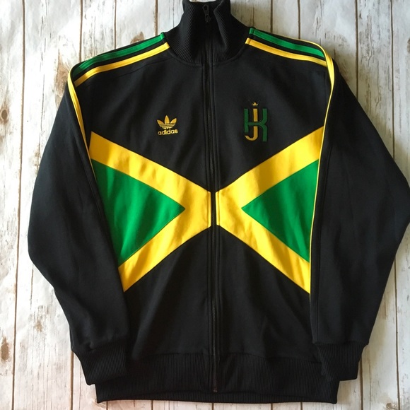 Rare Adidas Kingston Jamaica Track Jacket Sz S Rare Adidas Kingston Jamaica Track Jacket Sz S